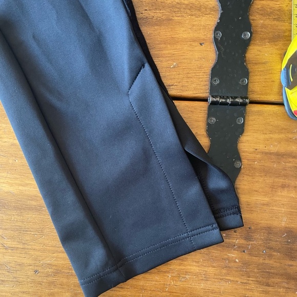 Pam & Gela Black Front Slit Cigarette Pants Size Small S - Picture 5 of 12